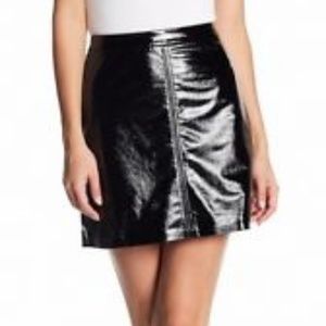 Free Press Patent Leather Mini Skirt 🔥